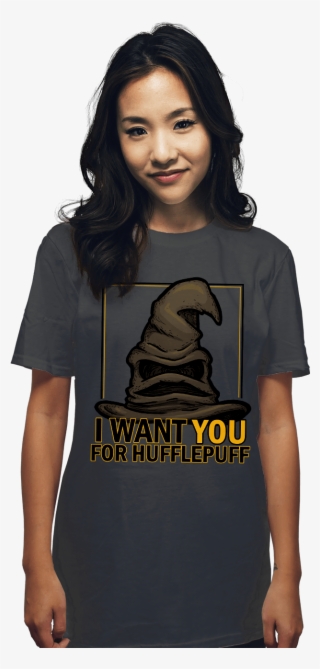I Want You For Hufflepuff - Tee Shirt Models Vintage #4861718