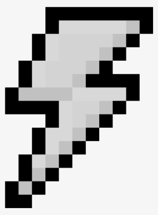 Lightning Bolt - Pixelated Lightning Bolt #4863634