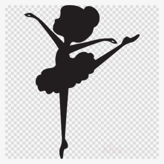 Cute Ballerina Silhouette Clipart Ballet Dancer Clip #4864760