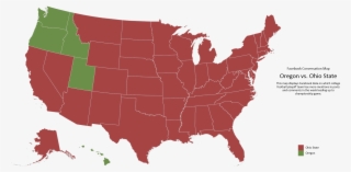 Ohio State Is Dominating The National Conversation - Kentucky Color Map #4865153