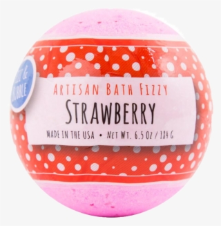 Strawberry Fizz & Bubble Bath Bomb - Polka Dot #4866754