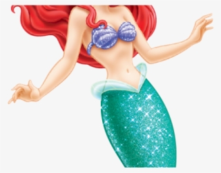 Tail Clipart Little Mermaid - Little Mermaid Clipart Png #4867342