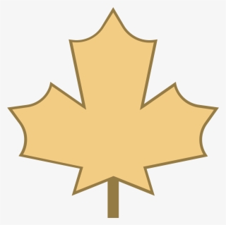 It's A Maple Leaf, Starting At The Bottom With A Curved - Emblem #4867974
