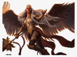 Angel Warrior Png Transparent Images - Magic The Gathering Angelic Field Marshal - Commander #4868446