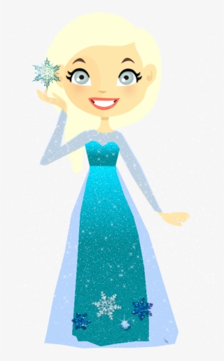 Download Frozen Clipart Elsa Disney Princess Anna - Vestido De Elsa Para Dolls Png #4869867