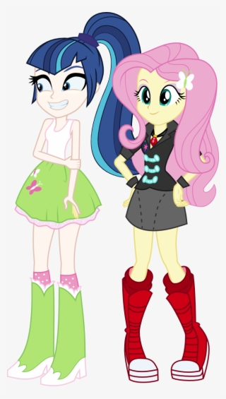 #822395 - Artist - Alkonium, Artist - Mewtwo-ex, Artist - Mlp Eg Sonata Dusk And Fluttershy #4870184