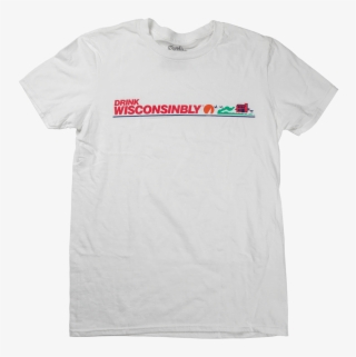 Drink Wisconsinbly License Plate T-shirt - T Shirt Femme Pop #4870538