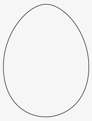 Cut Out The Shape And Use It For Coloring, Crafts, - Osterei Vorlage Zum Ausdrucken #4871309