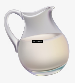 Milk Glass - Jug #4872881