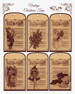 Vintage Christmas Tags #4874827