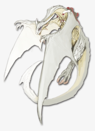 ホワイトドラゴン Fantasy Dragon, Dragon Art, Dragon Shield, - 城 と ドラゴン ホワイト ドラゴン #4875010