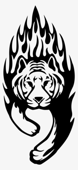 Henna Tiger Tattoo - Cafepress Tiger Duvet Covers Twin Duvet #4875153