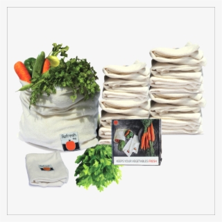 Set Of - Vegetables Bag For Fridge #4875346