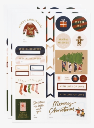 Holiday Sticker Labels Holiday Sticker Labels - Sticker #4875446