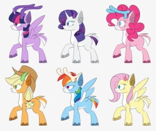 Alicorn, Antlers, Applejack, Artist - Mlp Best Gift Ever Reindeer #4875806