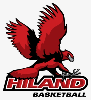 Featured - Hiland Hawks Basketball Logo #4875885