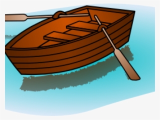 Canoe Paddle Clipart Yellow Boat - Clip Art Row Boat #4876007