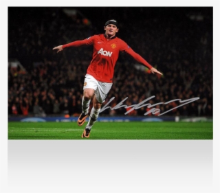 Wayne Rooney Signed Photo - 200th Goal For Manchester #4878914