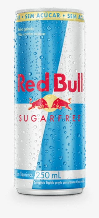 Bebida Energética Red Bull Sugar Free 250ml - Red Bull Sugar Free Can #4879031