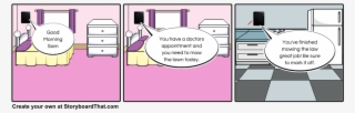 Home Reminder - Cartoon #4880808