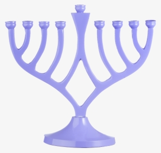 Novelty Menorah / Purple #4881996