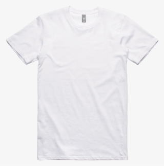 White T-shirt With Gold Immigrant Print - T Shirt Design Friends #4882477