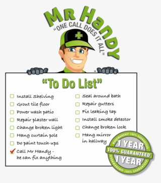 Handy Man To Do List - Texas #4882565