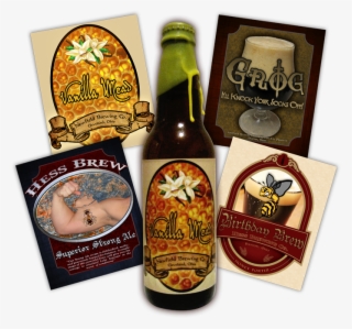 Bottle Labels - Zavařovací Víčko Twist 66 Dekor Med-včely 1 Ks #4884140