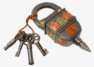 4 Key Puzzle Lock - Lock Puzzle #4885280