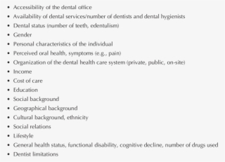 Determinants Of Utilization Of Dental Services Among - Figure 1 #4885665