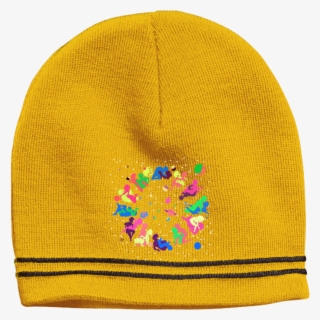 Zodiac Signs Color Block Beanie #4887120