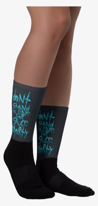 Szechuan Madness " Rick And Morty Inspired Graphic - Joy Division Socks #4888756