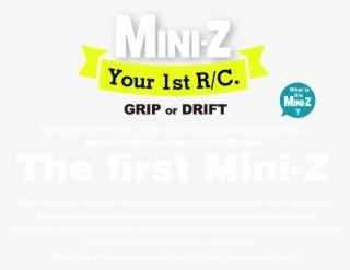 The First Mini-z - Mini-z #4890380