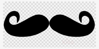 Moustache - Bear Running White Background #4890615