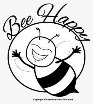 Free Bee Clipart, Ready For Personal And Commercial - Happy Bee Clipart #4892517