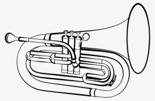 File - Baritone Marching - Svg - Marching Baritone Clipart #4892808
