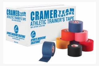 Cramer Team Color Athletic Tape - Individual - Red #4894064