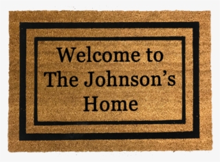 Classic Coir Doormats - Double Border 24x36 Coir Doormat - Gifts - Personalized #4894252