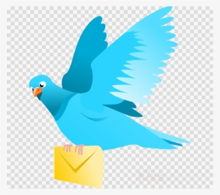 Download Flying Pigeon Clipart Homing Pigeon Clip Art - Bird Flying Clipart Png #4895515