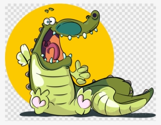 Crocodile Cartoon Png Clipart Crocodile Alligators - Cute Baby Cartoon Snake #4896887