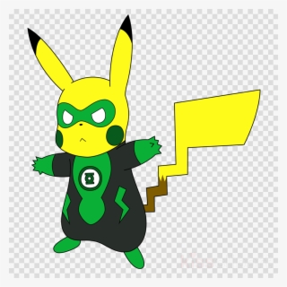 Pikachu Green Lantern Clipart Pikachu Green Lantern - Green Lantern #4897370