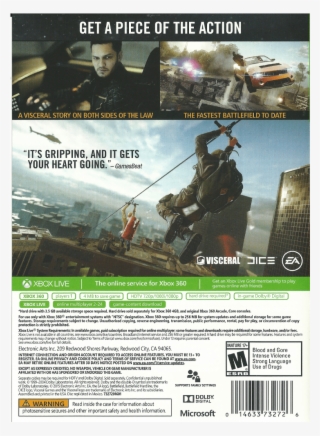 Battlefield Hardline - Battlefield Hardline Ps3 #4897880