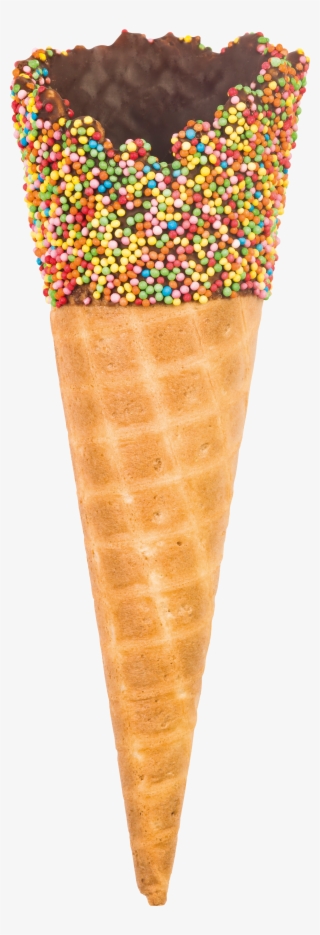 Ice Cream Flavour - Ice Cream Cone Chocolate Dip Png #4898109