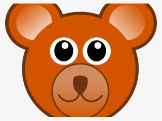 Bear Clipart Ear - Teddy Bear Face Clip #4898678