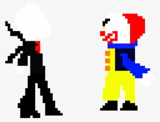 Slenderman Vs Tim Curry Pennywise - Tim Curry #4898679