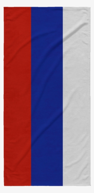 Russian Flag Beach Towel - Flag #490352