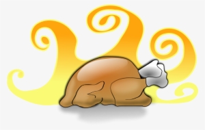 Free Vector Thank - Small Cooked Turkey Clipart #490732