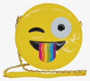 Crazy Face Emoji Crossbody Bag - Crossbody #490791