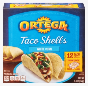 White Corn Taco Shells - Ortega White Corn Taco Shells #490853