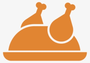 Icon Turkey Light - Thanksgiving Turkey Icon #491071